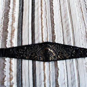 Vintage Beaded Belt - 29 Inches